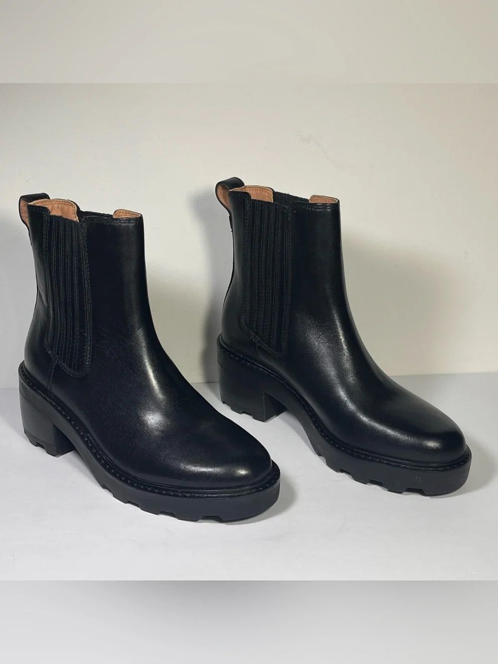 Madewell The Gwenda Platform Ankle Boots
